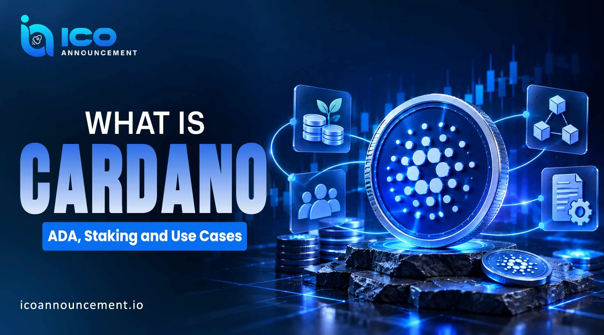  What is Cardano network and the ADA staking chart