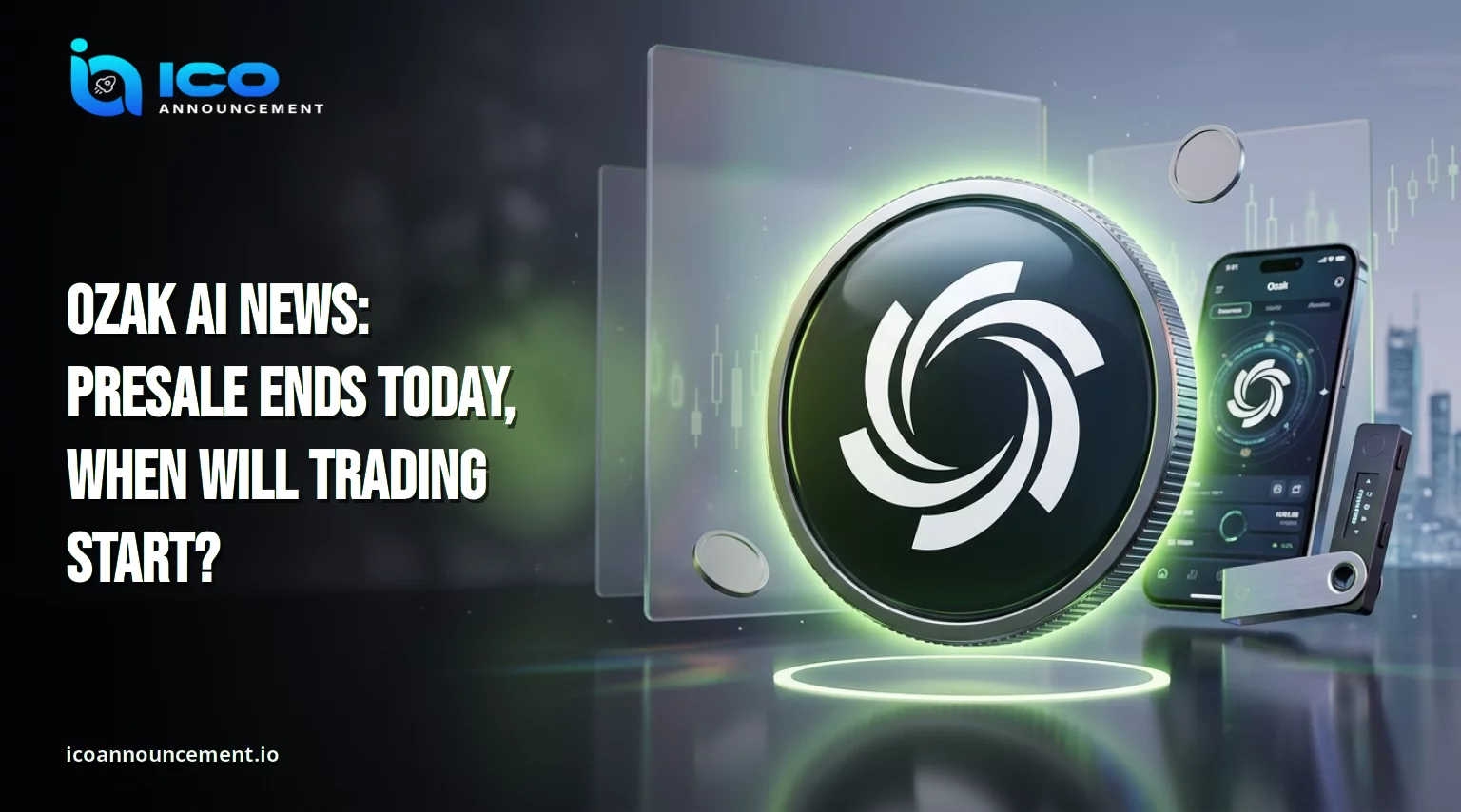 OZAK AI News: Presale Ends Today, Is TGE Next for OZ?