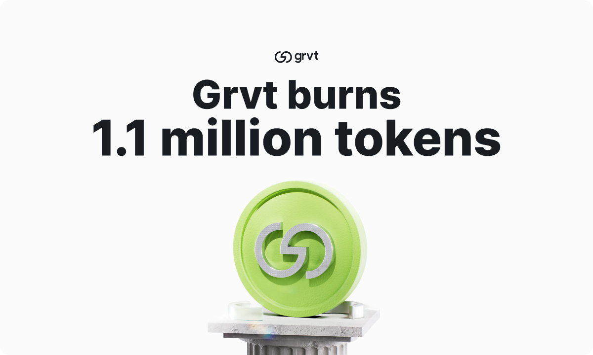 GRVT Burns 1.1 Million Tokens as Countdown to ...