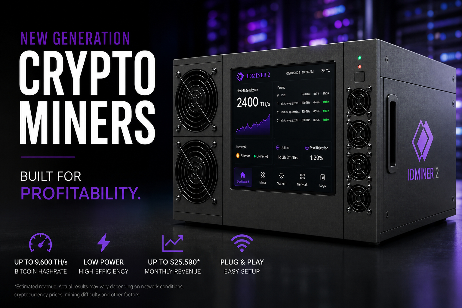 New Generation of Crypto Miners Released by A ...
