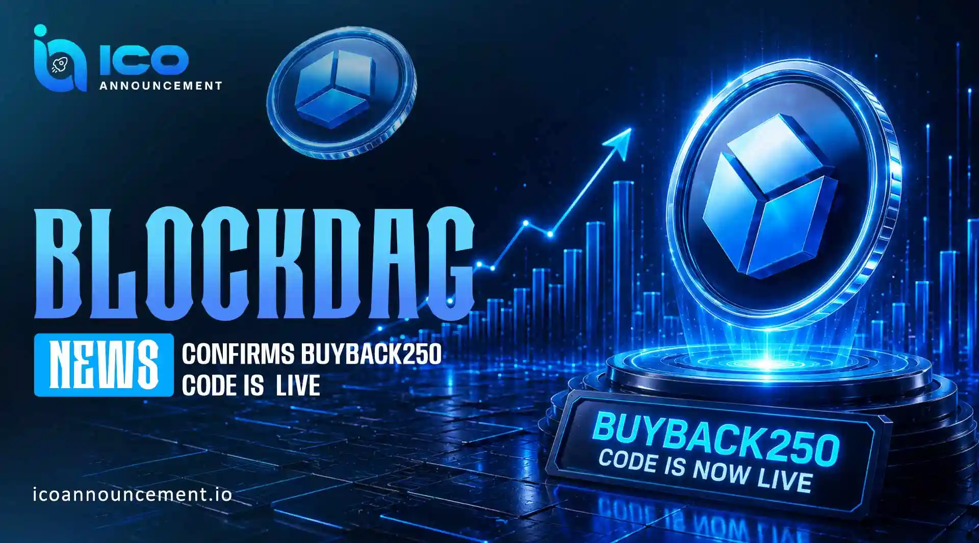 BlockDAG News: BUYBACK250 Code Live With 250% Extra
