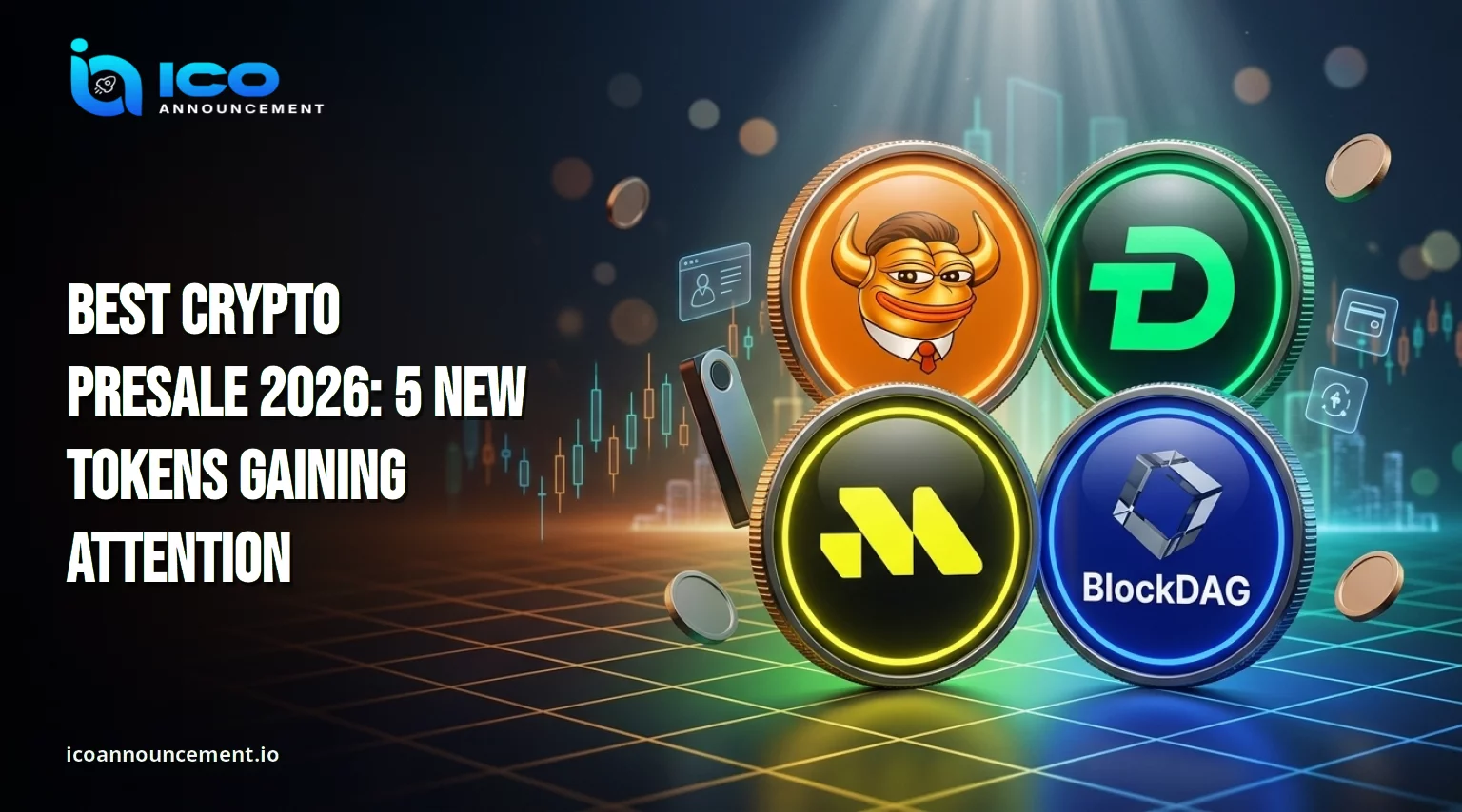 Best Crypto Presale 2026: Top 5 New Tokens to Watch