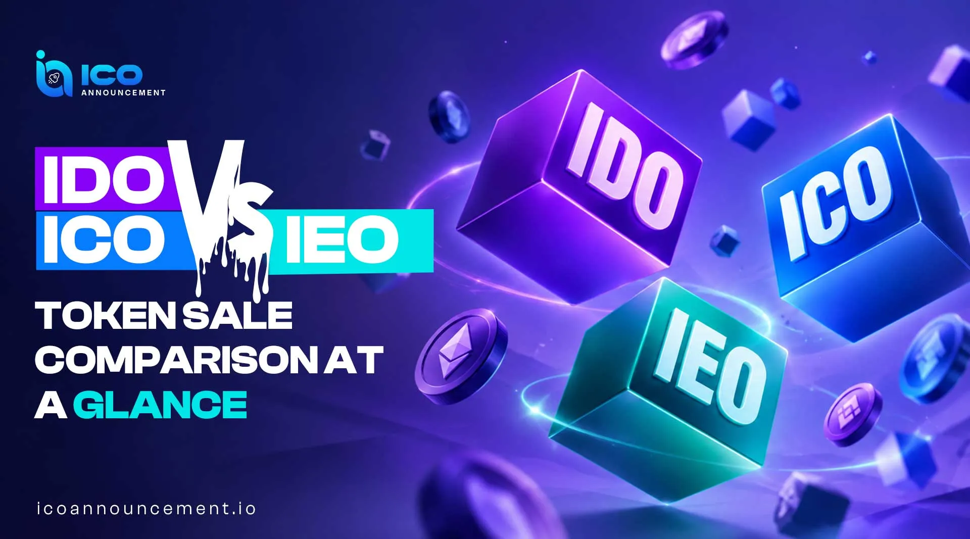 IDO vs. ICO vs. IEO: Crypto Token and Sales Guide