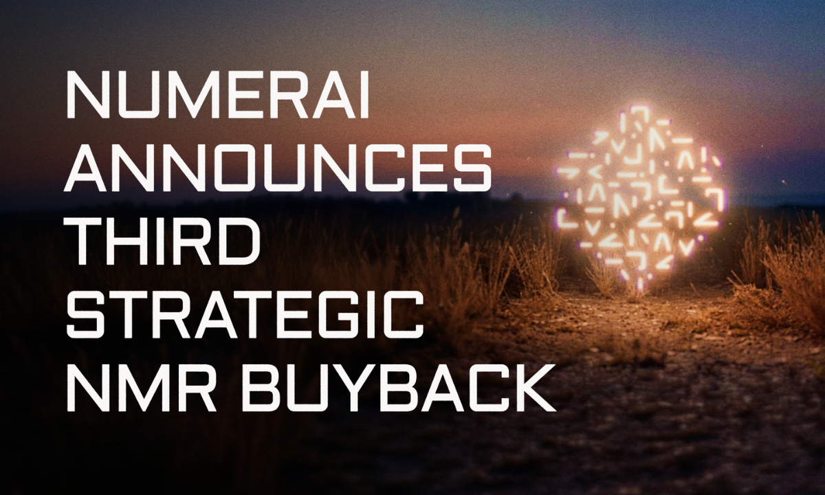 Numerai Completes Third Strategic NMR Buyback ...
