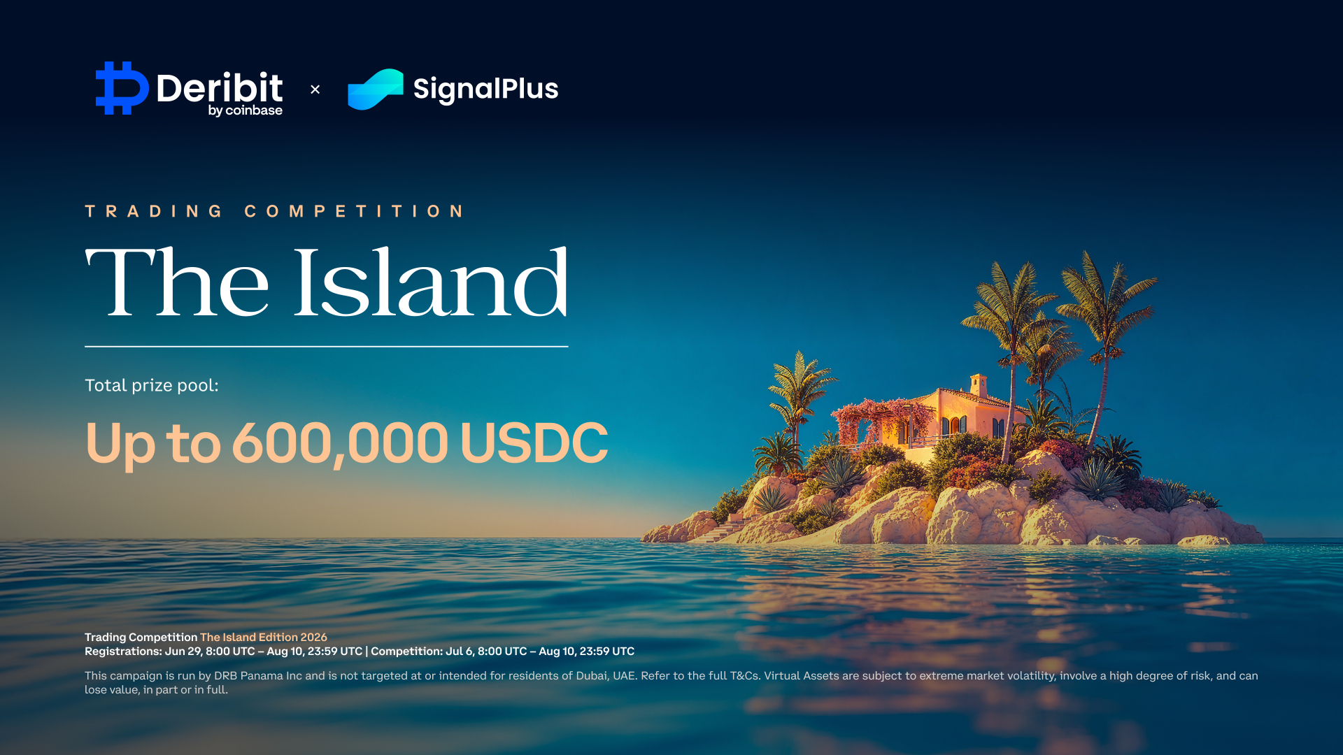 Deribit and SignalPlus Launch The Island Trad ...