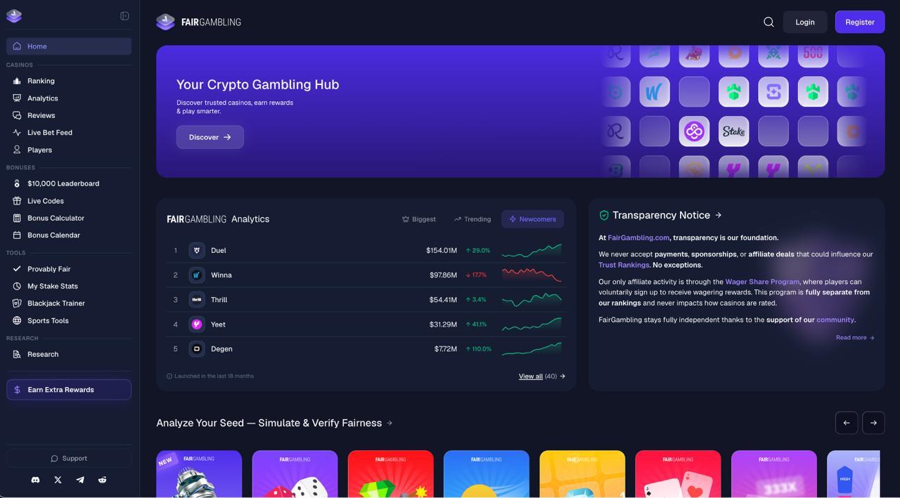 FairGambling Launches Crypto Casino Review an ...