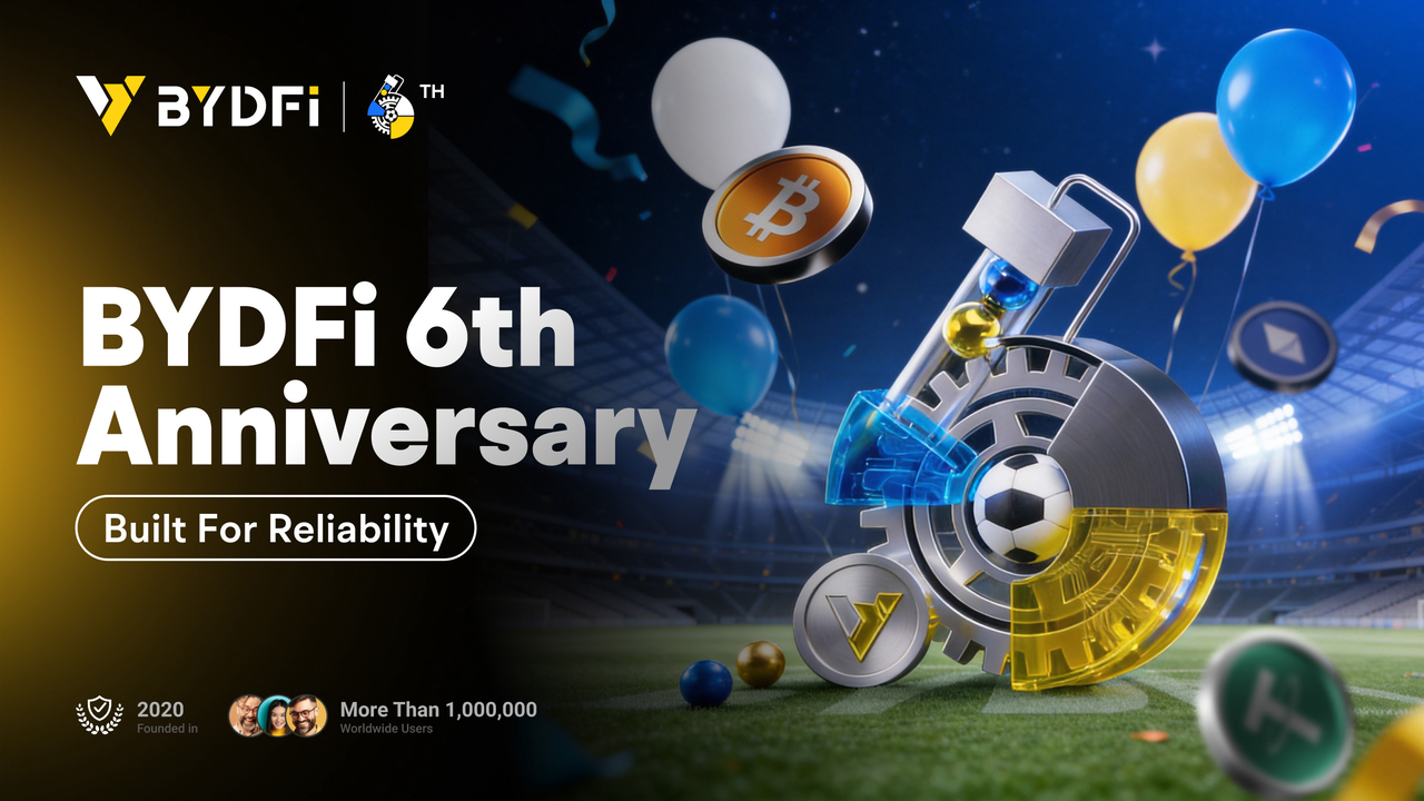 BYDFi Marks 6th Anniversary with Month-Long C ...