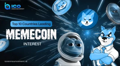 Top 10 Countries Showing the Highest Interest in Memecoins