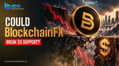 BlockchainFX Price Drops 17%! Could BFX Break $3 Support?