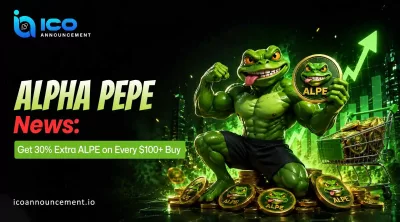 Alpha Pepe News: FINAL30 Bonus Gives 30% Extra ALPE Tokens