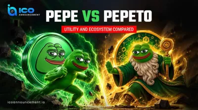 Pepeto vs PEPE comparison chart of key traits