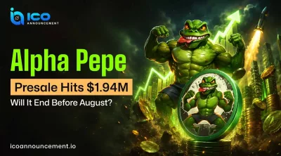 Alpha Pepe Presale Hits $1.94M: Will It End Before August?
