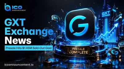 GXT Exchange News: GTX Presale Sells Out Before August TGE