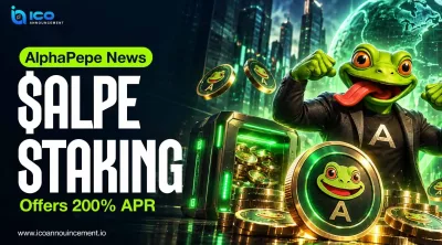 AlphaPepe News: $ALPE Staking Pools Launch With 200% APR