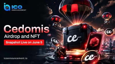 Cedomis Airdrop Live Today: NFT Snapshot Also Live on June 5