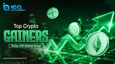 Top Crypto Gainers Today- 5 Tokens Surging in the 24H Market