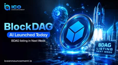 BlockDAG AI Launched Today: BDAG Listing Next Week Update