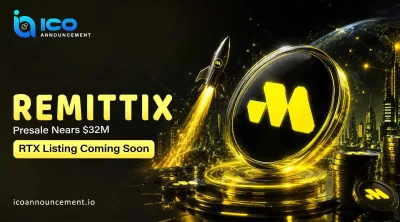 Remittix Presale Nears $32M, RTX Launch Date Trigger Close