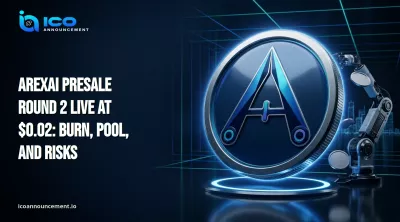ArexAi Presale Round 2 Live at $0.02: Burn, Pool, and Risks