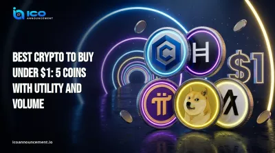 Best Crypto To Buy Under $1: 5 Coins With Utility and Volume