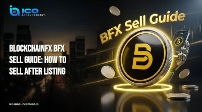 BlockchainFX BFX sell guide Uniswap swap flow