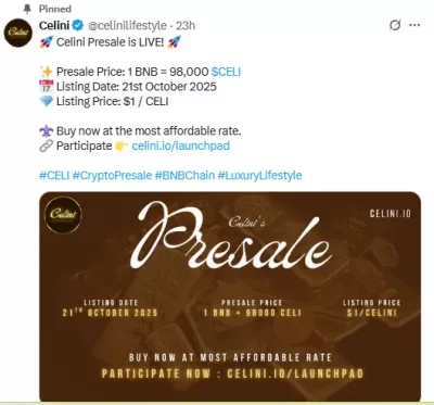 Celini Presale 2025: Where Old Money Elegance Meets New Wealth