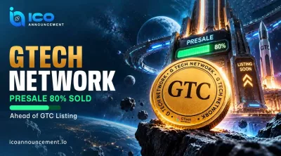 GTech Network News: 80% of GTC Presale Sold Before Listing