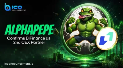 AlphaPepe Confirms BiFinance as Its Second CEX Listing Deal