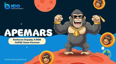 Ape Mars Burns 9.98M $APRZ Tokens in Early Presale Move