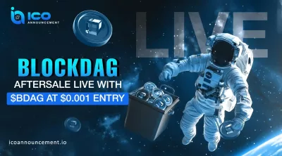 BlockDAG Aftersale Opens as BDAG Hits $0.14 on CoinMarketCap