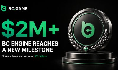 BC.Game BC Engine Stakers Earn Over $2M in Rewards to Date News