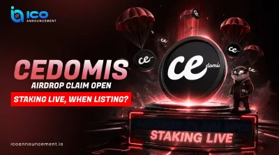 Cedomis Airdrop Claim Open: Staking Live, When Listing?