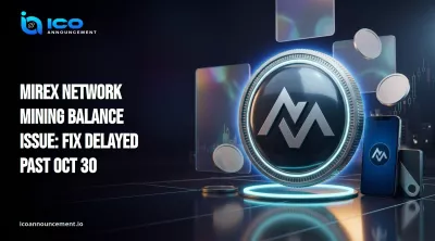Mirex Network mining balance issue app update