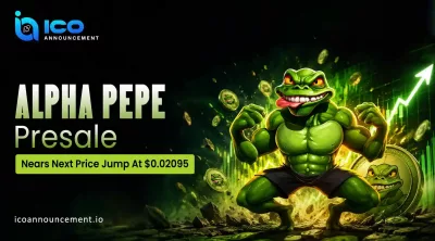Alpha Pepe Presale Gains Momentum, Next Price Rise $0.02095