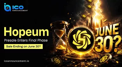 Hopeum Presale Enters Final Phase: Sale Ending on June 30?
