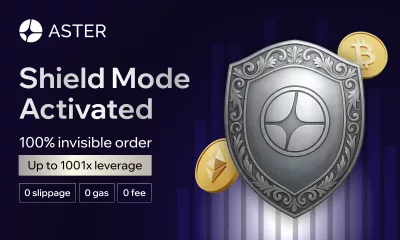  Aster Shield Mode Launches for Protected On-Chain Trading