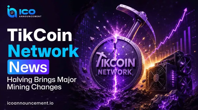 Tikcoin Network News: Halving Nears With Wallet Safety Alert